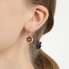 Wholesale Luxury Highend Electroplated Geometric Oil Drop Fun Food Design Stainless Steel Earrings For Women