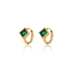 Wholesale Luxury Highend Stainless Steel Diamond Inlaid Zircon Electroplated Women's Earrings
