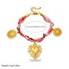 Wholesale Luxury Retro Diy Jewelry Set With Goldplated Stainless Steel Heart Water Drop Bell Pendant For Women