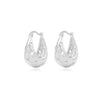 Wholesale Luxury Women's 925 Sterling Silver Geometric Retro Earrings With Electroplating