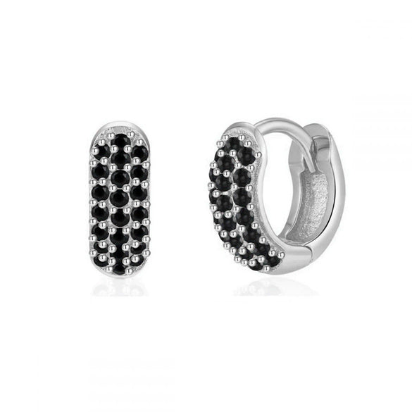 Wholesale Luxury Zircon Women's Copper Geometric Purely Handmade Earrings