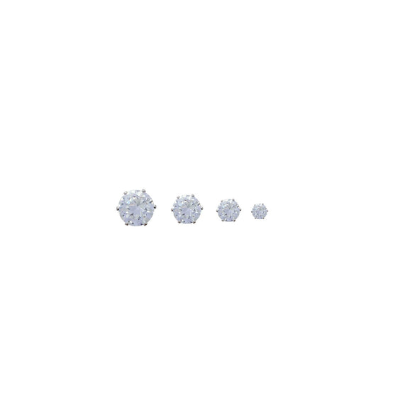 Wholesale Magnetic Zircon Geometric Earrings For Women With Electroplating Design