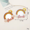 Wholesale Makeup Mirror Phone Case Jewelry Pearl Mirror Alloy Rainbow Diamondembedded Electroplating Accessories For Women