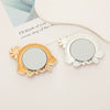 Wholesale Makeup Mirror Phone Case Jewelry Pearl Mirror Alloy Rainbow Diamondembedded Electroplating Accessories For Women