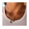 Wholesale Marine Animals Geometric Stainless Steel 18K Gold Plated Necklace