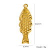 Wholesale Marine Animals Stainless Steel Pendant Jewelry With Electroplating Vacuum In Furnace Process