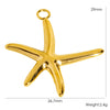 Wholesale Marine Animals Stainless Steel Pendant Jewelry With Electroplating Vacuum In Furnace Process