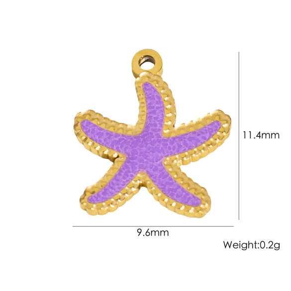 Wholesale Marine Animals Stainless Steel Pendant Jewelry With Electroplating Vacuum In Furnace Process