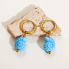 Wholesale Marine Earrings Stainless Steel Animal Shaped Niche Design Nonfading Earrings