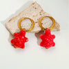 Wholesale Marine Earrings Stainless Steel Animal Shaped Niche Design Nonfading Earrings