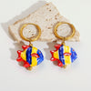 Wholesale Marine Earrings Stainless Steel Animal Shaped Niche Design Nonfading Earrings