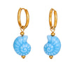 Wholesale Marine Earrings Stainless Steel Animal Shaped Niche Design Nonfading Earrings
