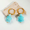 Wholesale Marine Earrings Stainless Steel Animal Shaped Niche Design Nonfading Earrings