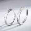 Wholesale M?bius Ring 925 Sterling Silver Geometric Fashion Electroplated Unisex Couple Ring
