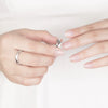 Wholesale M?bius Ring 925 Sterling Silver Geometric Fashion Electroplated Unisex Couple Ring