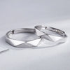 Wholesale M?bius Ring 925 Sterling Silver Geometric Fashion Electroplated Unisex Couple Ring