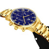 Wholesale Men's Alloy And Stainless Steel Business Style Round Dial Quartz Watch With Horseshoe Buckle