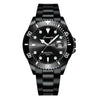 Wholesale Men's Alloy And Stainless Steel Watch Round Dial Luminous Waterproof Trendy Sports Watch
