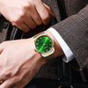 Wholesale Men's Alloy Case Steel Strip Strap Quartz Watches With Round Dial And Fashionable Style