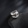 Wholesale Men's Alloy Geometric Retro Metal Ring With Electroplating