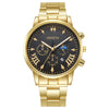 Wholesale Men's Alloy Iron Band Round Dial Leisure Quartz Watch