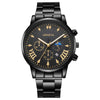 Wholesale Men's Alloy Iron Band Round Dial Leisure Quartz Watch