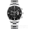 Wholesale Men's Alloy Iron Band Round Dial Leisure Quartz Watch