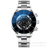 Wholesale Men's Alloy Iron Band Round Dial Leisure Quartz Watch