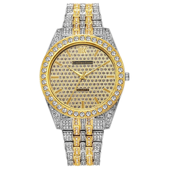 Wholesale Men's Alloy Round Dial Quartz Watch With Starry Design Fashionable Style
