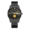 Wholesale Men's Alloy Waterproof Quartz Watch With Round Dial In Medieval Style