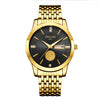 Wholesale Men's Alloy Waterproof Quartz Watch With Round Dial In Medieval Style