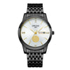 Wholesale Men's Alloy Waterproof Quartz Watch With Round Dial In Medieval Style