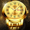 Wholesale Men's Automatic Quartz Watch Stainless Steel Steel Mineral Strengthened Glass Round Dial Waterproof Luminous