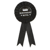 Wholesale Men's Birthday Party Tinplate Badges With Dripping Glue Process In Blue Gold And Black Gold