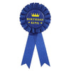 Wholesale Men's Birthday Party Tinplate Badges With Dripping Glue Process In Blue Gold And Black Gold