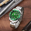 Wholesale Men's Business Steel Belt Quartz Watch With Calendar And Multi Function Round Dial