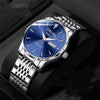 Wholesale Men's Business Style Alloy And Alloy Steel Watches Round Dial Luminous Waterproof Quartz Automatic