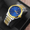 Wholesale Men's Business Style Alloy And Alloy Steel Watches Round Dial Luminous Waterproof Quartz Automatic