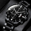 Wholesale Men's Business Style Calendar Watch With Alloy Strap And Round Dial