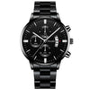 Wholesale Men's Business Style Calendar Watch With Alloy Strap And Round Dial