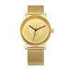 Wholesale Men's Business Style Ultrathin Quartz Watch Alloy Case Stainless Steel Strap Round Dial