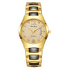 Wholesale Men's Business Style Watch Tungsten Steel Case And Strap Round Dial Waterproof