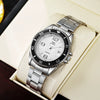 Wholesale Men's Business Watch Alloy Material Round Shape Simple Design Luminous