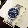 Wholesale Men's Business Watch Alloy Material Round Shape Simple Design Luminous