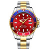 Wholesale Men's Casual Quartz Watch With Stainless Steel Strap And Round Dial