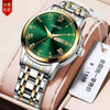 Wholesale Men's Fashion Quartz Watch Steel Case And Strap Round Dial Mineral Strengthened Glass Mirror