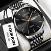 Wholesale Men's Fashion Watch Alloy Case And Strap Round Dial Mineral Strengthened Glass Mirror Quartz Movement Waterproof Calendar