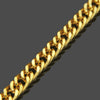 Wholesale Men's Hip Hop Fashion Iron Bracelet With Geometric Pattern And 18K Gold Plated