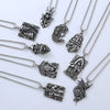 Wholesale Men's Hip Hop Stainless Steel Geometric Polished Necklace