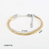 Wholesale Men's Hiphop Geometric Stainless Steel Electroplated Bracelet